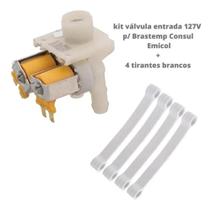 Válvula Entrada Dupla Brastemp Consul 127v E Kit 4 Tirantes