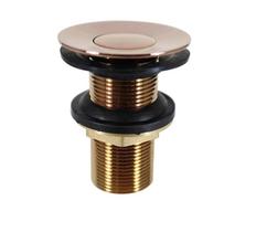 Valvula escoamento banheiro 1 1/4 click japi gold fosco