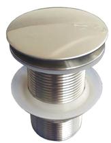 Válvula Escoamento Lavatório Cuba E Bidê Click Cromado Válvula Escoamento Lavatório Cuba E Bidê Click Cromado