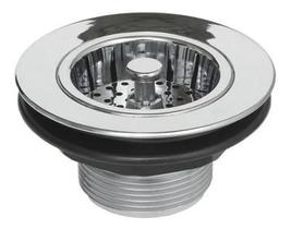 Válvula Escoamento Pia Americana Em Abs - Overtime 88,90mm X 38,10mm 3.1/2x1.1/2 Abs Cr - ABS5921