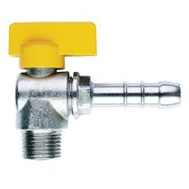 Válvula Esfera 90 P/ Gás 1/2 NPT M x TM 3/8 006096 Jackwal