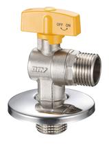 Válvula Esfera Angular 90 Gás M x M 1/2 Rosca Longa BRV Válvula Esfera Angular 90 Gás M x M 1/2 Rosca Longa BRV