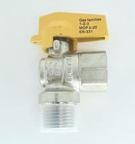 Valvula esfera angular gas 1/2 mxf Valvula esfera angular gas 1/2 mxf