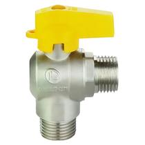 Valvula esfera angular para gas 1/2 m x m - 8113r076