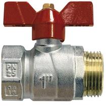 Válvula Esfera M/f Borb Em Alum 1 Pol Perfecta Emmeti