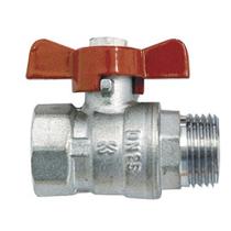 Válvula Esfera M/f Borb. Em Alum. 3/4 - Emmeti