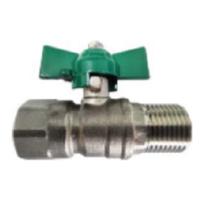 Válvula Esfera M/f Borb Verde Alumínio 3/4 C.75mm Emmeti