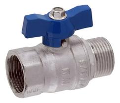 Válvula Esfera Macho X Fêmea 1 Borboleta Latão Ivm Italy Válvula Esfera Macho X Fêmea 1 Borboleta Latão Ivm Italy