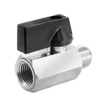 Válvula Esfera Micro Macho Fêmea 1/2 Polegada Água E Ar Válvula Esfera Micro Macho Fêmea 1/2 Polegada Água E Ar