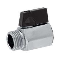 Válvula Esfera Mini Cromada Macho X Fêmea 1/8 Ivm Italy