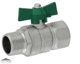 VALVULA ESFERA MxF BORBOLETA 1/2" - SANEAMENTO PADRÃO COPASA VALVULA ESFERA MxF BORBOLETA 1/2" - SANEAMENTO PADRÃO COPASA