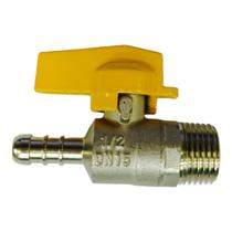 Valvula Esfera Reta RDZ 1/2 M X 3/8 BM Borboleta