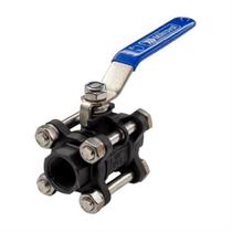 Valvula Esfera Tripartida Carbono Pp 1/2 Valvula Esfera Tripartida Carbono Pp 1/2