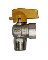 Válvula Esférica gás e hidráulica 1/2 Rosca Macho x Fêmea Angular Válvula Esférica gás e hidráulica 1/2 Rosca Macho x Fêmea Angular