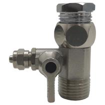 Válvula Fechamento Metal Purificadores 1/2 x 1/2 e Tubo 1/4