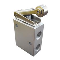 Valvula Fim De Curso Pneumático Com Rolete Model. Jm07 Rosca 1/4 3/2 Vias