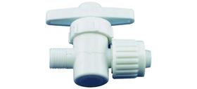 Válvula Flair-It 16892 Plastic Straight Stop, tamanho de 1,3 cm
