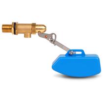 Válvula flutuante ZHEQOGZH de latão de 1/2 polegada para tanque de água para gado