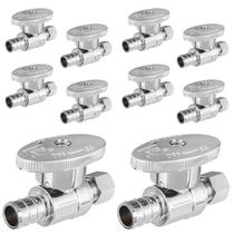 Válvula HeSun PEX Reta 1/2" PEX x 3/8" Compressão Válvula HeSun PEX Reta 1/2" PEX x 3/8" Compressão