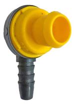 VALVULA HIDROVACUO 90º TUBO 8 ENGATE RAPIDO