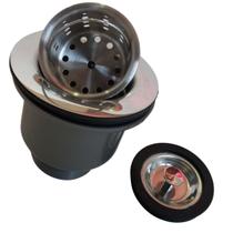 Valvula Inox 3 1/2 c/Cesto Removivel 10.03.05054