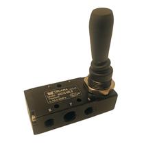 Válvula Joystick Pneumatica 5/2 Vias Alavanca Trava 1/4 Pn