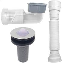 Válvula Lavatório 30mm Abs E Sifão Pia Cuba Automatico Antiodor Antiinsetos Tubo de Drenagem Sanfonado Flexível Kit Ralo Pia ⅞ Banheiro Lavatório Válvula Lavatório 30mm Abs E Sifão Pia Cuba Automatico Antiodor Antiinsetos Tubo de Drenagem Sanfonado Flexível Kit Ralo Pia ⅞ Banheiro Lavatório