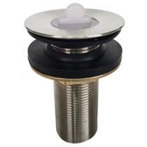 Válvula Lavatório ⅞ Inox Banheiro Ralo de Pia Lavatório Cuba 30mm Tampa de Silicone Alta Vedação Lavanderia