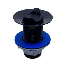 Valvula lavatorio 7/8 x 70mm preto (101645) - blukit