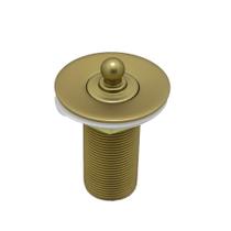 Válvula Lavatório Banheiro Pia Luxo Metal Dourado Gold Fosco