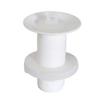 Válvula Lavatório Branca 7-8 Sem Ladrão E Unho - Alt 8,1cm Larg 5,8cm Comp 5,8cm