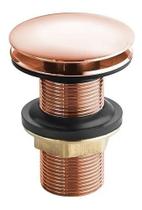 Válvula Lavatório Click Rose Gold Lorenzetti Luxo