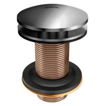 Válvula Lavatório Docol Click Clack 922448 Grafite Polido Válvula Lavatório Docol Click Clack 922448 Grafite Polido