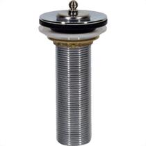 Valvula Lavatorio Metais Rei Metal Cromada Longa Sem Ladrao