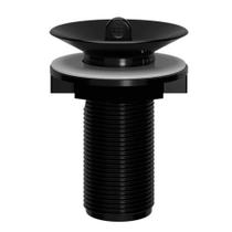 Válvula Lavatório Preta Sem Ladrão Sem Unho - Astra 25434