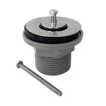 Válvula Lavatório Universal Plástico Inox Flvx Hidro 1 1/4''