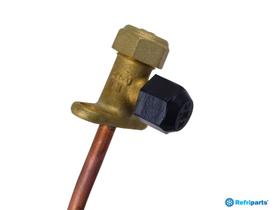 Válvula Líquido Porca 1/4 - Solda 1/4