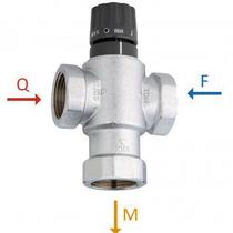 Válvula Misturadora Termostática 1/2" Com trava de Segurança