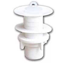 Válvula P/ Lavatório PVC S/ Ladrão Branca 1523/F GRAP