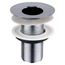Válvula Padrão 7/8 Ralo Para Cuba Pia Banheiro Metal Cromada Classic Beltempo