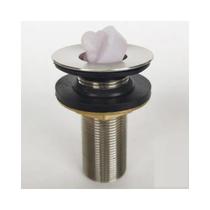 Valvula para banheiro 7/8 inox lavabo ralo pia cuba 3 cm