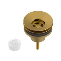 Válvula para Lavatório 7/8" Universal com Tampa Plástica Dourado/Gold Matte Roca Válvula para Lavatório 7/8" Universal com Tampa Plástica Dourado/Gold Matte Roca