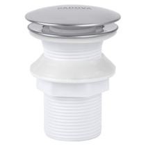 Válvula para Lavatório Click 1.1/4 Plástica Branco com Cromado Pádova