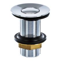 Válvula para Lavatório Click 7/8" em Metal Cromado Brazhu Válvula para Lavatório Click 7/8" em Metal Cromado Brazhu