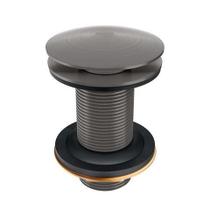 Válvula para Lavatório Click Clack Grafite Escovado - Docol Válvula para Lavatório Click Clack Grafite Escovado - Docol