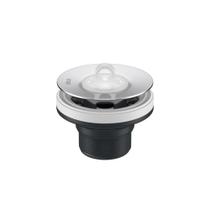 Válvula para Lavatório com Tampa Plástica 1602 Cromada Deca