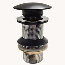 Válvula para Lavatório e Banheiro Click Premium Preto Fosco Konnen Metais Válvula para Lavatório e Banheiro Click Premium Preto Fosco Konnen Metais