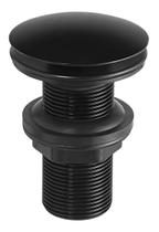 Válvula para Lavatório Luxo Redondo Sem Ladrão Preta 2 3/8 x 7/8" - Lorenzetti Válvula para Lavatório Luxo Redondo Sem Ladrão Preta 2 3/8 x 7/8" - Lorenzetti