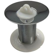 Válvula Para Lavatório Metal P/ Pia Banheiro Cuba Lavabo Tanque Cromado 7/8