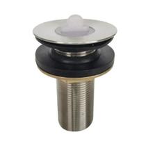 Válvula para Lavatório Tampa de Silicone 7/8 Inox